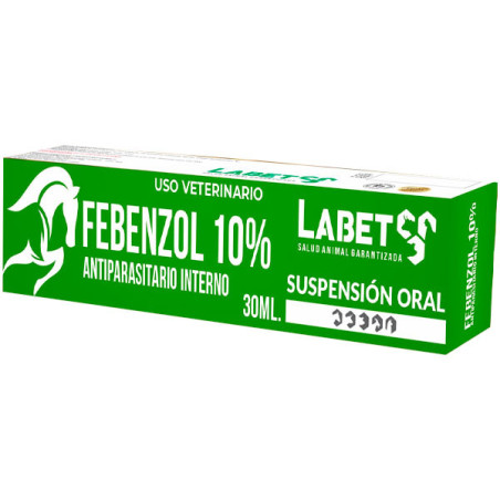  Febenzol 10% 30ml Fenbendazol Antiparasitario Interno Susp Oral, Labet 17.79661 Febenzol 10% 30ml Fenbendazol Antiparasitario I