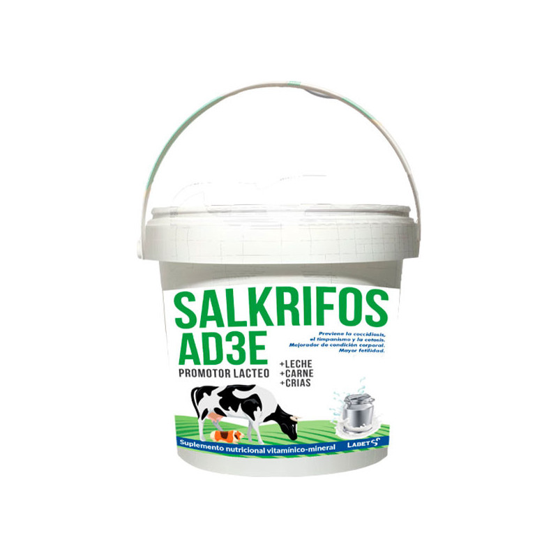  Salkrifos AD3E 20Kg Suplemento Nutricional Sales Minerales Promotor Lacteo, Labet 248.000001 Salkrifos AD3E 20Kg Suplemento Nut
