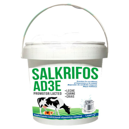  Salkrifos AD3E 20Kg Suplemento Nutricional Sales Minerales Promotor Lacteo, Labet 248.000001 Salkrifos AD3E 20Kg Suplemento Nut