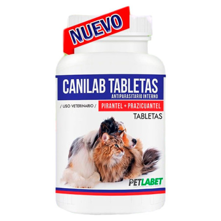  Canilab Tableta 60 Pastillas Antiparasitario Caninos Felinos, Labet 53 Canilab Tableta 60 Pastillas Antiparasitario Caninos Fel