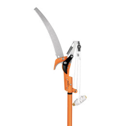  Tijera con mango Telescopico de Aluminio de 240cm, Hoja de Acero SK514" Templada, Cuchilla de Paso 1 1/4", TR-82M-A 18409 Trupe