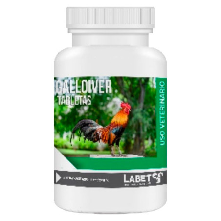  Galloiver Frasco x 100Pastillas Antiparasitario Para Gallo de Pelea, Labet 46.999999 Galloiver Frasco x 100Pastillas Antiparasi
