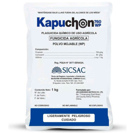  Kapuchon 1Kg Propineb+Cymoxanil Fungicida Agricola Preventivo Curativo SICompany 60.169492 Kapuchon 1Kg Propineb+Cymoxanil Fung