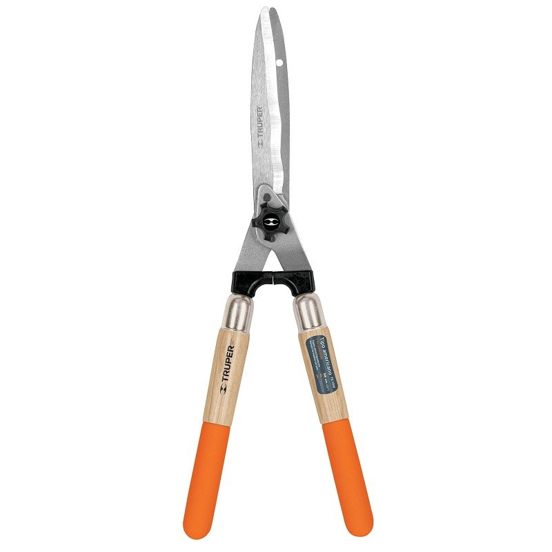  Tijera de Poda tipo Americano 58cm, mango de madera con grip, Filo Ondulado, Perilla de Ajuste, TE-19W 18390 Truper 38.983051 T