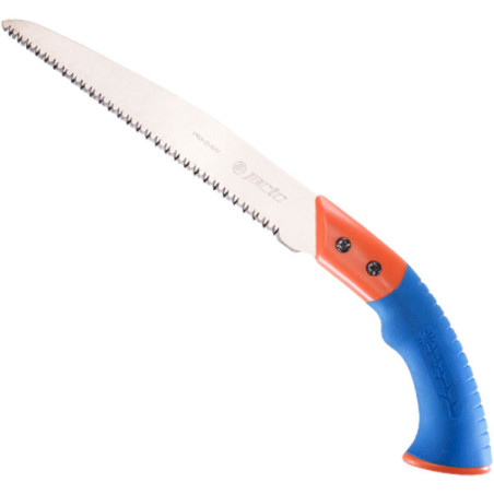  Serrucho de Poda PM-24W Profesional Acero al Carbono 240mm Corte 60mm Largo 407mm Ancho 30.5mm, Jacto 78.813559 Serrucho de Pod