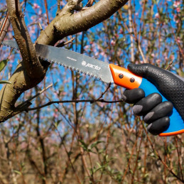  Serrucho de Poda PM-24W Profesional Acero al Carbono 240mm Corte 60mm Largo 407mm Ancho 30.5mm, Jacto 78.813559 Serrucho de Pod