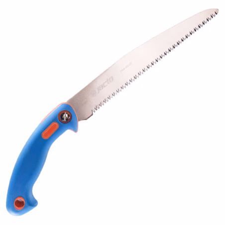 Serrucho de Poda PM-25W Profesional Acero al Carbono 250mm Corte 80mm Largo 396mm Ancho 19.8mm, Jacto Jacto-Serrucho de Poda PM-