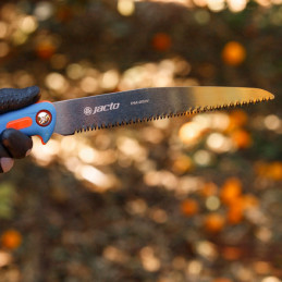  Serrucho de Poda PM-25W Profesional Acero al Carbono 250mm Corte 80mm Largo 396mm Ancho 19.8mm, Jacto 95.762712 Serrucho de Pod