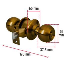  Cerraduras Pomo Laton Antiguo Dormitorio Hermex 43470 27.966102 Cerraduras Pomo Laton Antiguo Dormitorio Hermex 43470
Cerrojo c