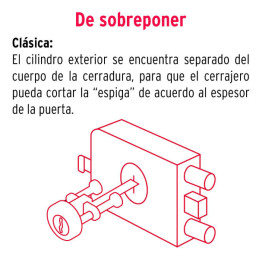  Cerraduras de Sobreponer Derecha 2Barras Clasica Hermex 43482 92.372881 Cerraduras de Sobreponer Derecha 2Barras Clasica Hermex