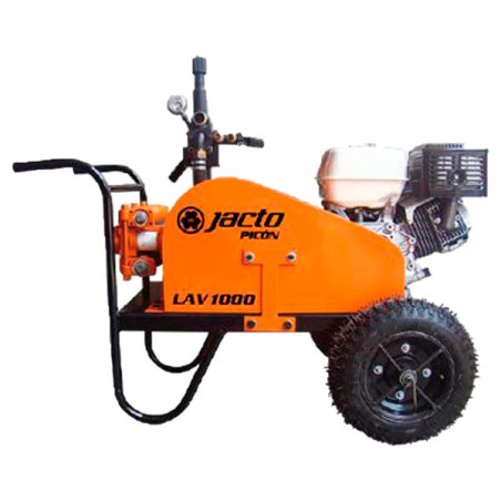  Fumigador a Motor 13HP Bomba Estacionaria JP-100, 0 a 500PSI CocheRuedas Gasolina Jacto LAV 1000G 15803.389831 Fumigador a Moto