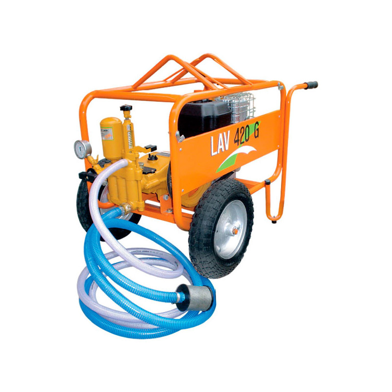  Fumigador a Motor 6.5HP Bomba Estacionaria MB-42, 0 a 500PSI CocheRuedas Gasolina Jacto LAV 420G 10987.288136 Fumigador a Motor