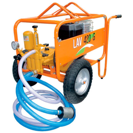  Fumigador a Motor 6.5HP Bomba Estacionaria MB-42, 0 a 500PSI CocheRuedas Gasolina Jacto LAV 420G 10987.288136 Fumigador a Motor