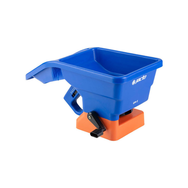  Esparcidor de Granulos Portatil Polietileno Dispensador Fertilizantes Semillas Jacto GM-3 70.338983 Esparcidor de Granulos Port