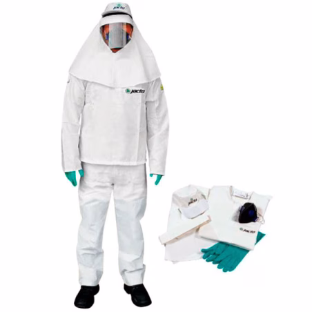 Equipo de Proteccion Personal Agricola EPP Para Fumigacion Pulverizacion Tractorizado Hidrorepelente Talla GG, Jacto Jacto-Equip