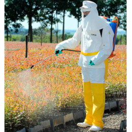  Equipo de Proteccion Personal Agricola EPP Para Fumigacion Pulverizacion Manual Hidrorepelente Talla G, Jacto 201.694915 Equipo