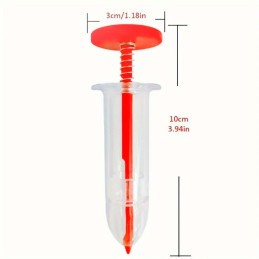  Mini Sembradora Manual Dispensador Ajustable Siembra Semillas Flores Maceta Jardin 46.999999 Mini Sembradora Manual Dispensador
