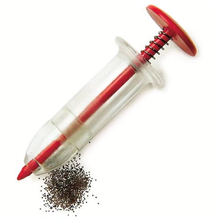  Mini Sembradora Manual Dispensador Ajustable Siembra Semillas Flores Maceta Jardin 46.999999 Mini Sembradora Manual Dispensador