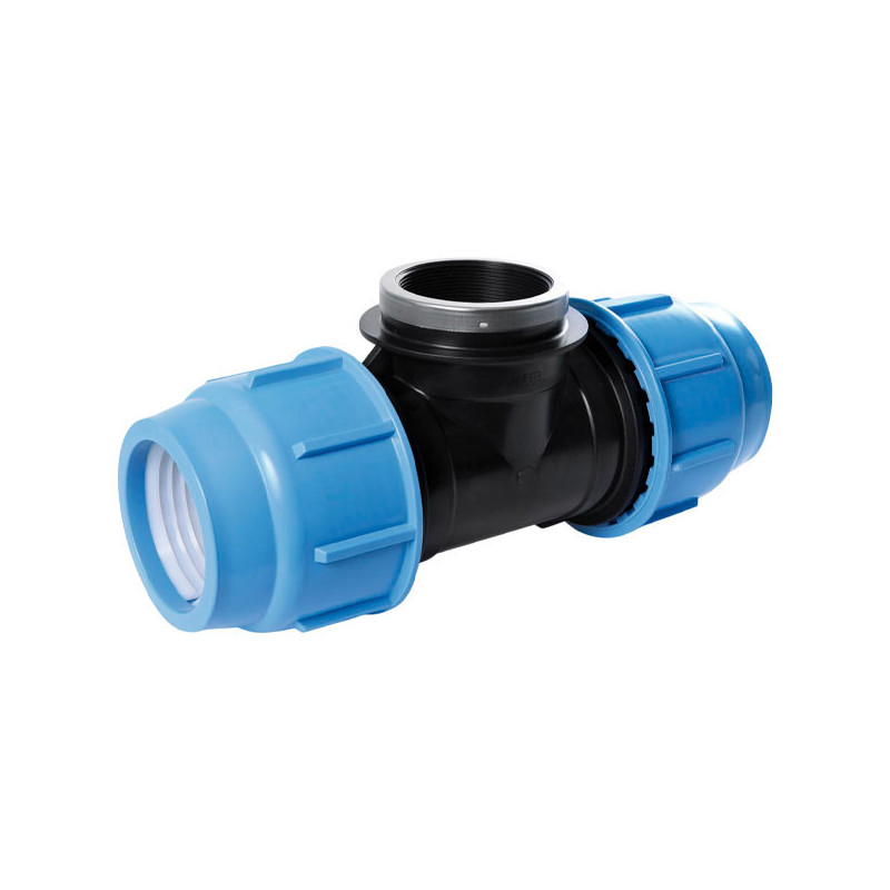  Enlace Tee Rosca Hembra 63X2"X63MM Riego HDPE PN16 SAB 39.830508 Enlace Tee Rosca Hembra 63X2"X63MM Riego HDPE PN16 SAB
 B08506