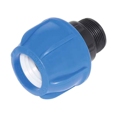  Enlace Rosca Macho 63MM X2" Riego HDPE PN16 SENKRON 8.474576 Enlace Rosca Macho 63MM X2" Riego HDPE PN16 SENKRON
 9911201063007