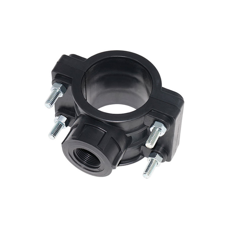  Collarines de Toma 110MM X2" Riego Abrazadera HDPE PN16 SENKRON 14.40678 Collarines de Toma 110MM X2" Riego Abrazadera HDPE PN1