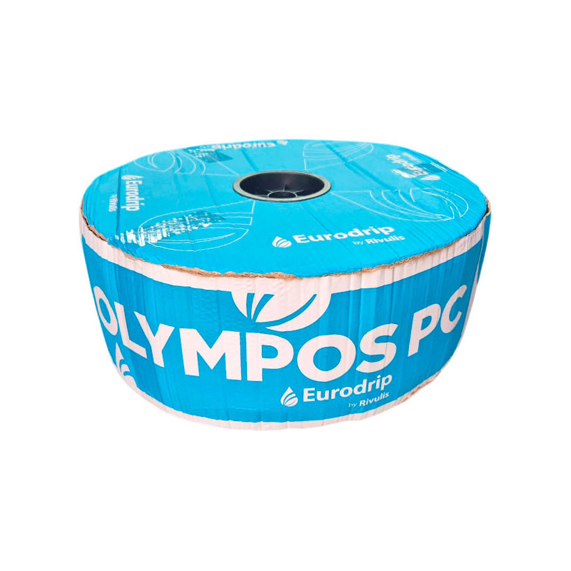  Cinta de Riego para Goteo Olympos PC 16mm Clase15Mil 1LPH 30cm Rollo 950M, Eurodrip 633.050847 Cinta de Riego para Goteo Olympo