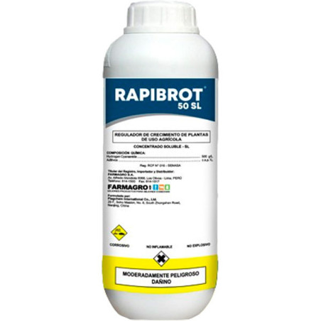  Rapibrot 20L, Cianamida Hidrogenada Regulador de Crecimiento Estimula Brotacion Rompe Dormancia, Farmagro 461.864407 Rapibrot 2