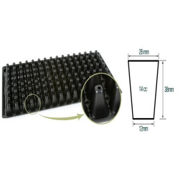  Bandejas de Germinacion 162 celdas x 100U, almacigo de Repollo, Col, Apio, Tabaco 600 Bandejas de Germinacion 162 celdas x 100U