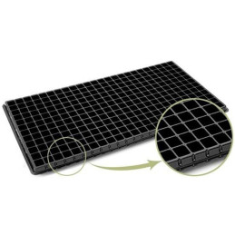  Bandejas de Germinacion 288 celdas x 100U Rigidas, almacigo de Lechuga, Cebolla, Protekta 661.016949 Bandejas termoformadas rig