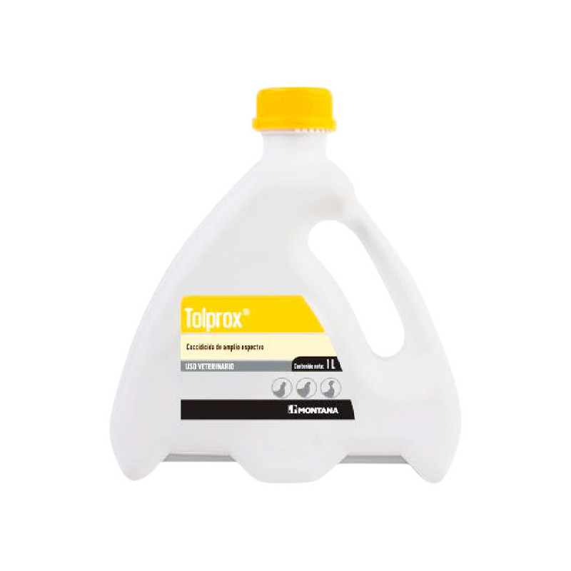  Tolprox 1L Toltrazuril Antiparasitario Avicola Coccidicida de Amplio Espectro, Montana 92.372881 Tolprox 1L Toltrazuril Antipar