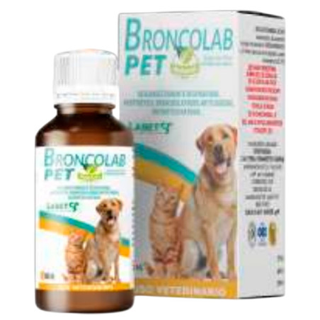  Broncolab PET Natural 100ml Tintura Antibiotico Sol Oral, Labet 32 Broncolab PET Natural 100ml Tintura Antibiotico Sol Oral, La