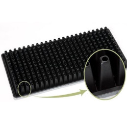  Bandejas de Germinacion 288 celdas x 80U Super Rigidas, Protekta 600 Bandejas termoformadas super rigidas 288 cavidades 80unida
