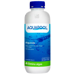  Alguicida Para Piscina 1L Control Algas Tratamiento de Agua, Aquapool 31.355932 Alguicida Para Piscina 1L Control Algas Tratami