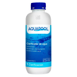  Clarificador Para Piscina 1L Tratamiento de Agua Limpia Cristalina, Aquapool 25.423729 Clarificador Para Piscina 1L Tratamiento