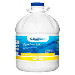  Cloro Granulado 4Kg Hipoclorito de Calcio Desinfectante Soluble Para Piscina, Aquapool 73.728814 Cloro Granulado 4Kg Hipoclorit