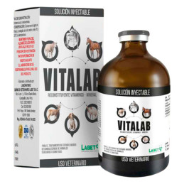  Vitalab 250ml Reconstituyente Vitaminico Mineral Inyectable, Labet 65.254237 Vitalab 250ml Reconstituyente Vitaminico Mineral I