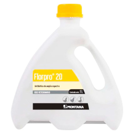  Florpro 20 1L Florfenicol Antibiotico Amplio Espectro Avicultura, Montana 139.830508 Florpro 20 1L Florfenicol Antibiotico Ampl