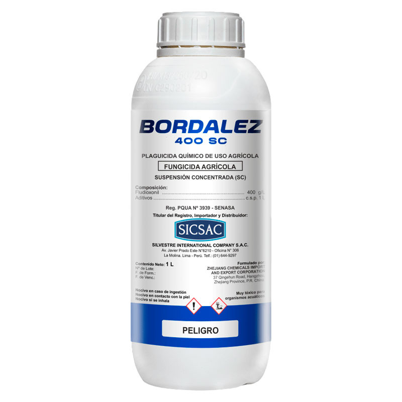  Bordalez 1L Fludioxonil Fungicida Agricola Accion Contacto, SICompany 355.084746 Bordalez 1L Fludioxonil Fungicida Agricola Acc