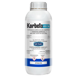  Korbeto 1L Prochloraz Tebuconazole Fungicida Agricola Accion Curativo Protectante, SICompany 82.20339 Korbeto 1L Prochloraz Teb