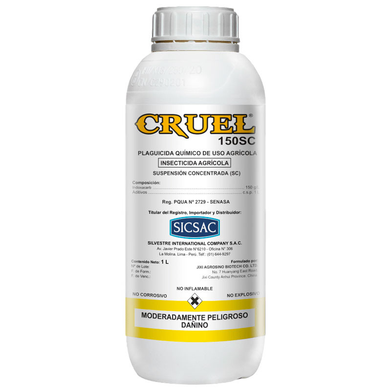  Cruel 1L Indoxacarb Insecticida Agricola Accion Contacto Ingestion, SICompany 172.881356 Cruel 1L Indoxacarb Insecticida Agrico