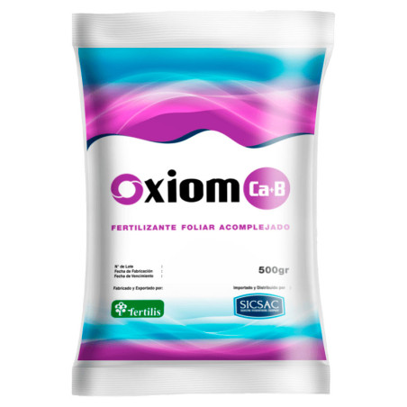  Oxiom CaB 1Kg 2Sobres x 500gr Calcio Boro Glicina Betaina Fertilizante Agricola Soluble, Fertilis 41.525424 Oxiom CaB 1Kg 2Sobr