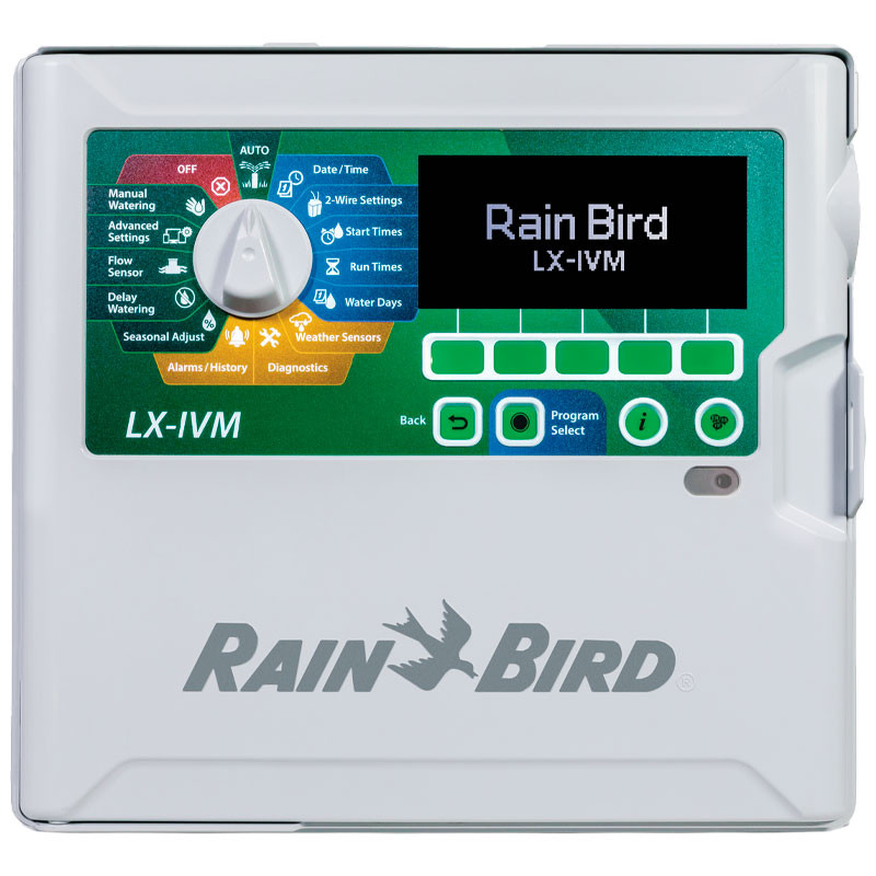  Programador de Riego Automatico Profesional Temporizador ESP-LXIVM 60 Zonas Ampliable 240 2W, Rain Bird 4292.372881 Programador