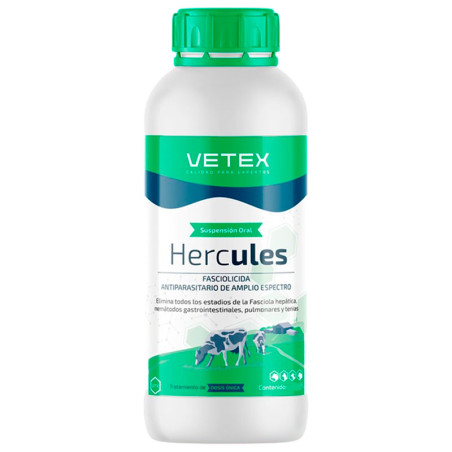  Hercules 1L Triclabendazol Fenbendazol Antiparasitario Susp Oral, Vetex 106.779661 Hercules 1L Triclabendazol Fenbendazol Antip