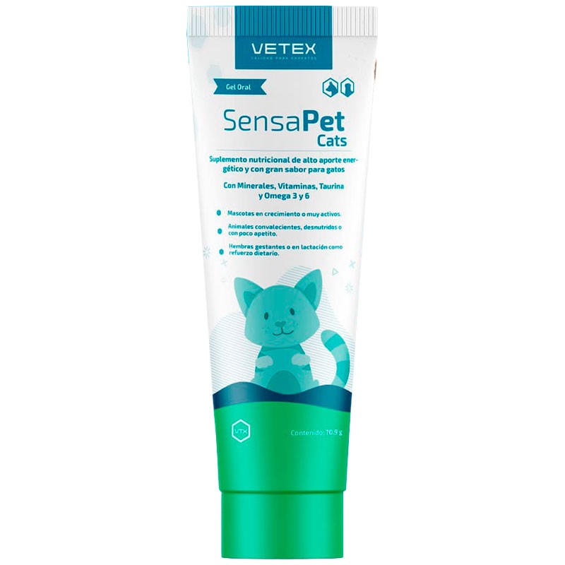  Sensapet Cats 70.9gr Suplemento Nutricional Gatos Gel Oral, Vetex 27.966102 Sensapet Cats 70.9gr Suplemento Nutricional Gatos G
