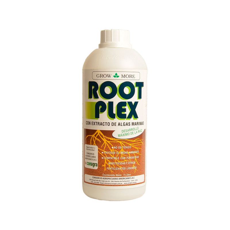  Root Plex 3.75L Extracto Algas Marinas PK Acidos Humicos Enraizador Bioestimulante, Conagra 132.20339 Root Plex 3.75L Extracto 