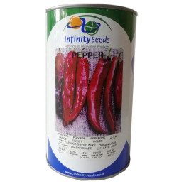  Paprika Super King Infinity 500gr, Semillas de paprika, Farmex 490.677966 Paprika Super King Infinity 500gr, Semillas de paprik