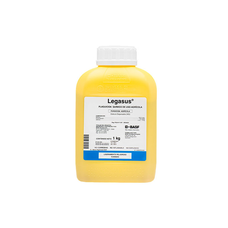 Legasus 1Kg Metiram Pyraclostrobin Fungicida Agricola Amplio Espectro, BASF 77.118644 Legasus 1Kg Metiram Pyraclostrobin Fungic Legasus 1Kg Metiram Pyraclostrobin Fungicida Agricola Amplio Espectro, BASF 77.118644 Legasus 1Kg Metiram Pyraclostrobin Fungic