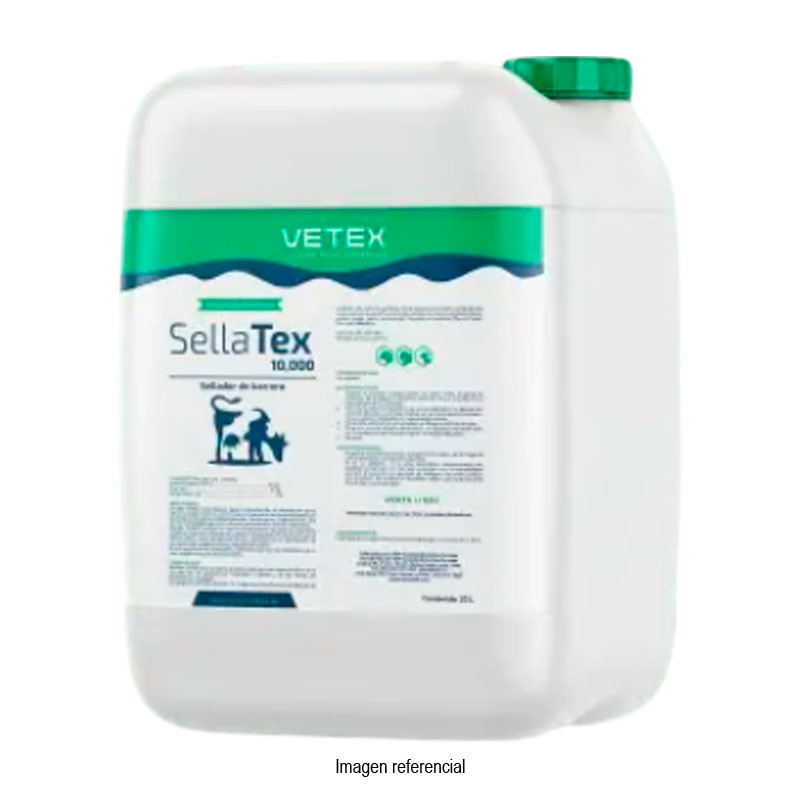  SellaTex 10000 1L Sellador Pezones Desinfectante Sol Topico Vetex 20.000001 SellaTex 10000 1L Sellador Pezones Desinfectante So