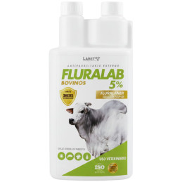  Fluralab 5% Bovinos 500ml Frascos Fluralaner Antiparasitario Externo Uso Veterinario, Labet 225 Fluralab 5% Bovinos 500ml Frasc