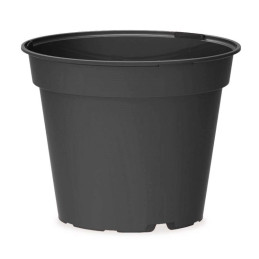  Macetas 8.5x7.5cm 0.28L Polipropileno Negro Serie TM8.5 Inyectadas, ALBER 0.600001 Macetas 8.5x7.5cm 0.28L Polipropileno Negro 